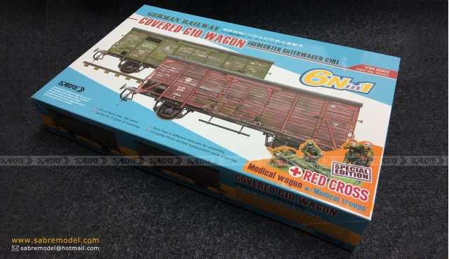 35A01-RCSP COVERED G10 WAGON - Red Cross Special Edition     