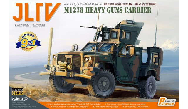 35A12 JLTV M1278 HEAVY GUNS CARRIER - Premium Edition