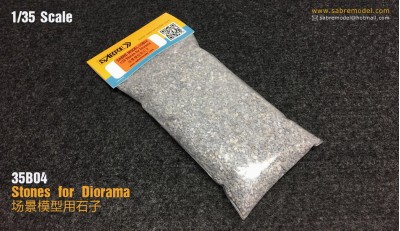 35B04 Real Stones for Diorama